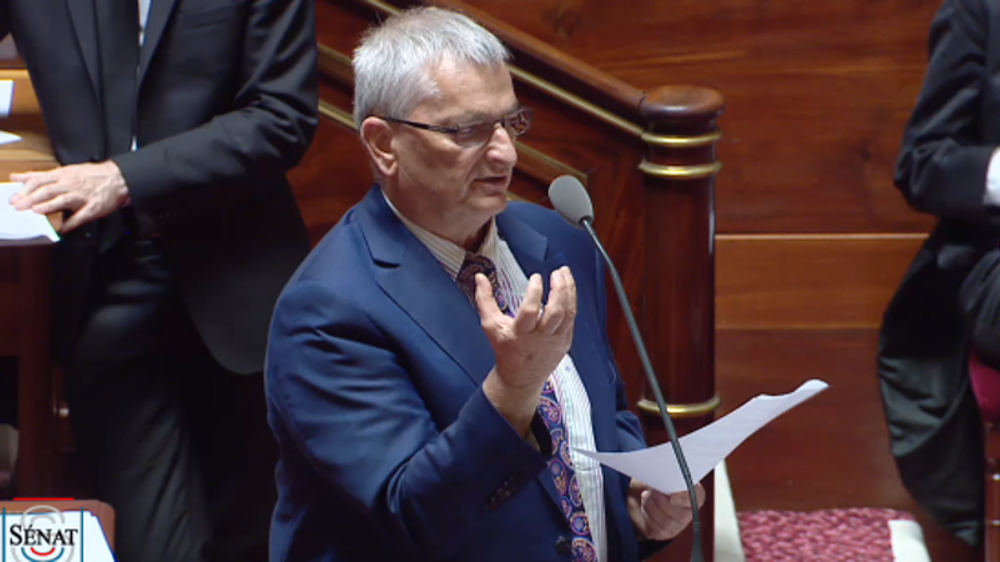 Michel Raison, rapporteur du texte, les des débats du 28 juin 2018.